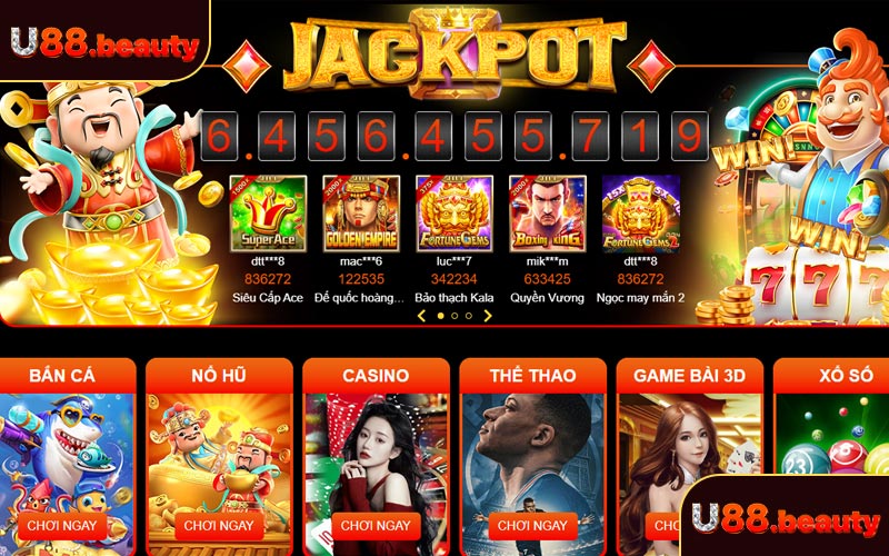Giới thiệu U88 cùng kho game hấp dẫn