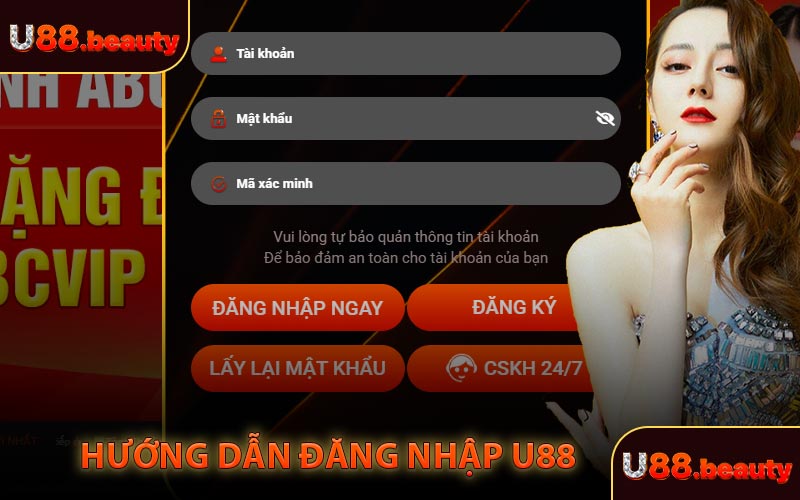 Hướng Dẫn Đăng Nhập U88